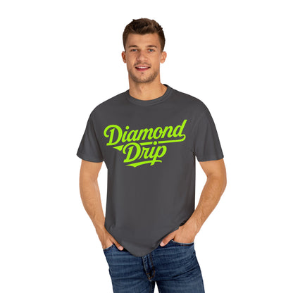 Diamond Drip Unisex Garment-Dyed T-Shirt