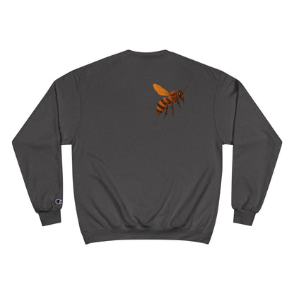 Supa Bee Champion Sweatshirt - Stylish & Cozy White Crewneck