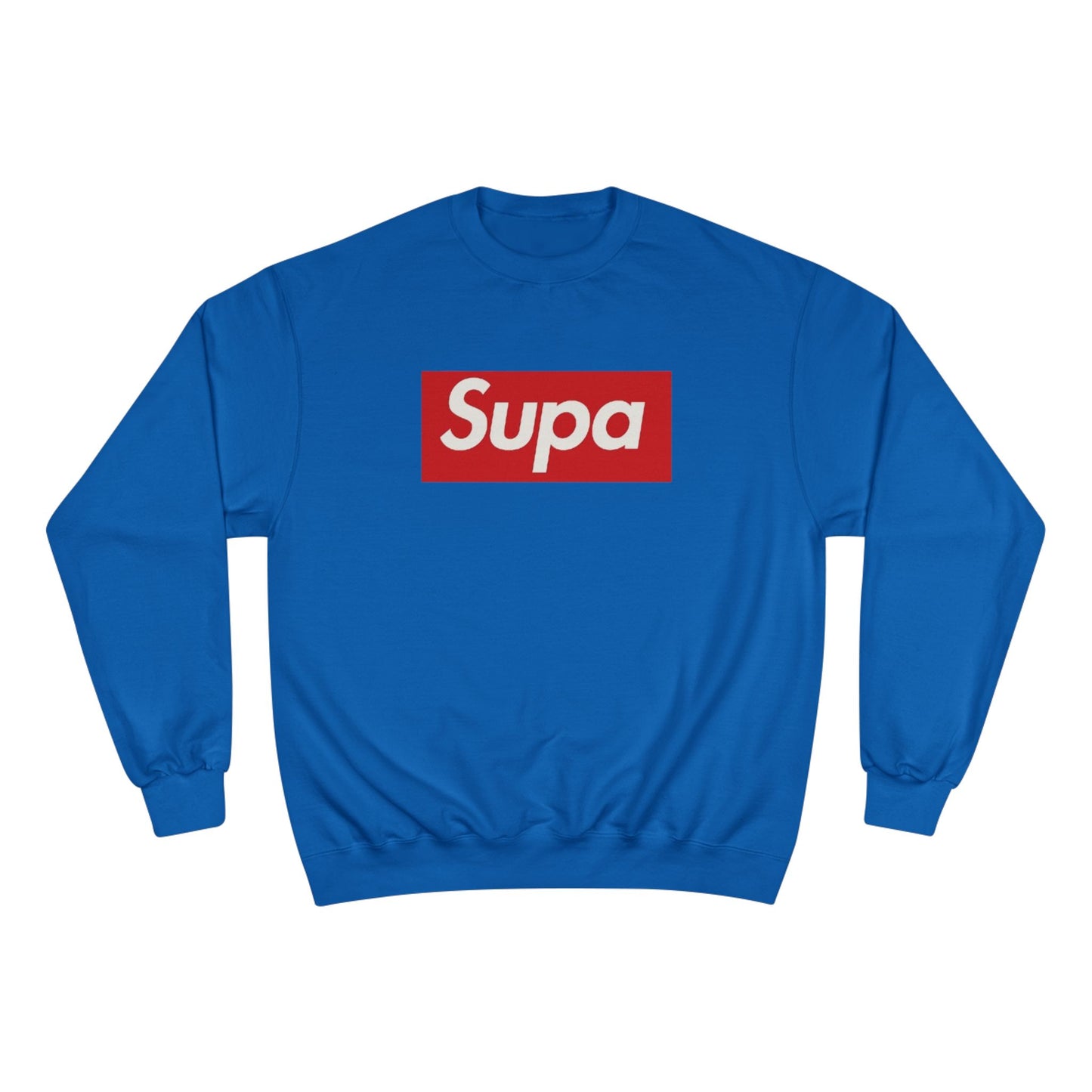 Supa Bee Champion Sweatshirt - Stylish & Cozy White Crewneck