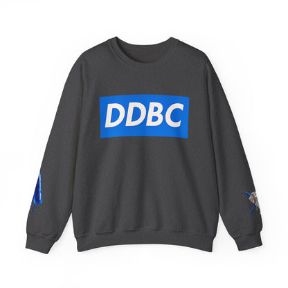 Crewneck Sweatshirt — DDBC Blue Logo Diamond Crewneck
