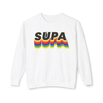 Supa Rainbow Crewneck Sweatshirt