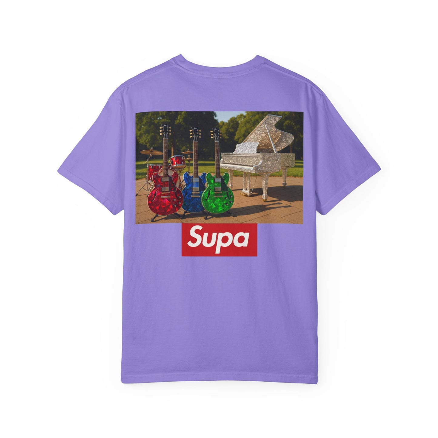 Musical Vibes Unisex T-Shirt - 'Supa' Graphic Design