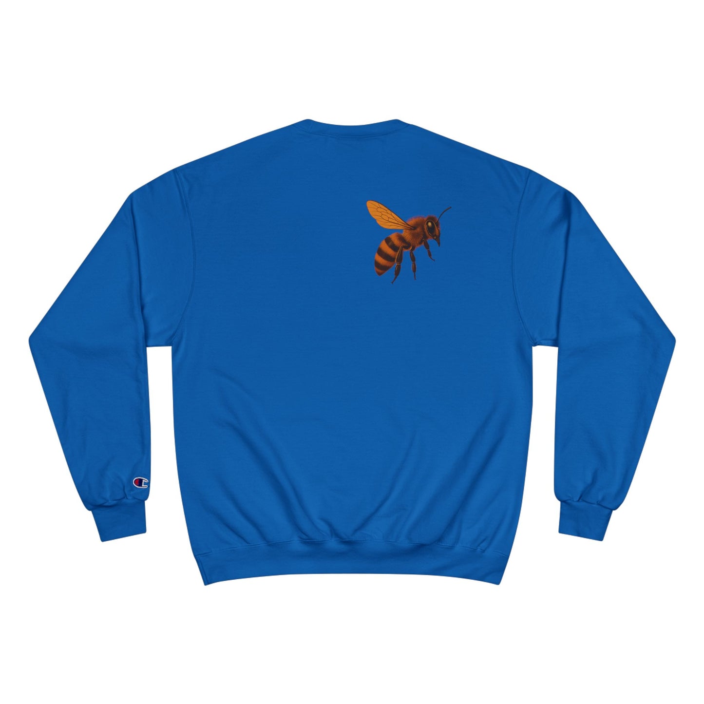 Supa Bee Champion Sweatshirt - Stylish & Cozy White Crewneck