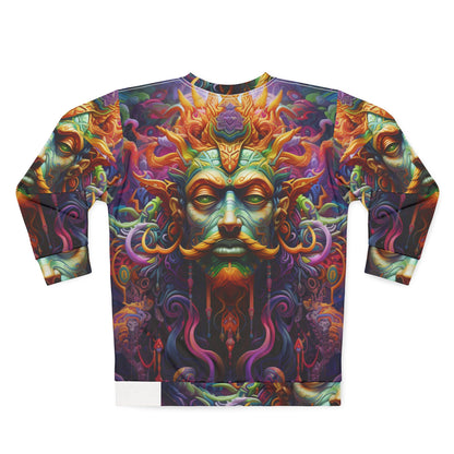 Psychedelic King All-Over Print Sweatshirt