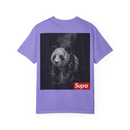 Supa Panda Unisex Garment-Dyed T-Shirt