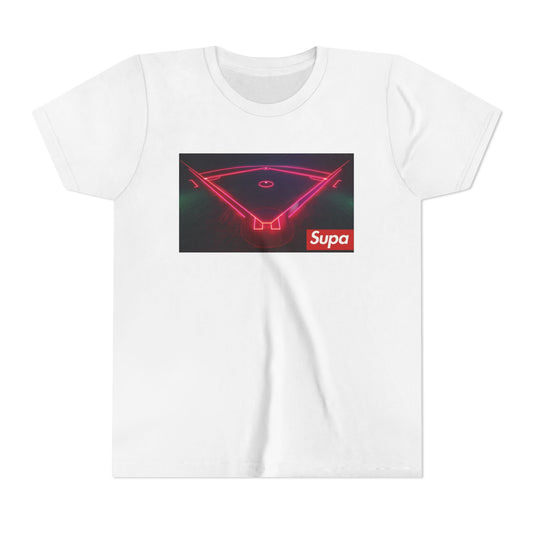 Neon Vibe Youth Tee with Supa Graphic