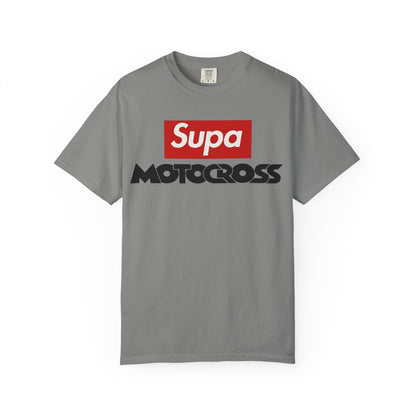 Motocross T-Shirt — "Supa" Logo & Back Graphic (Peace in a Storm)