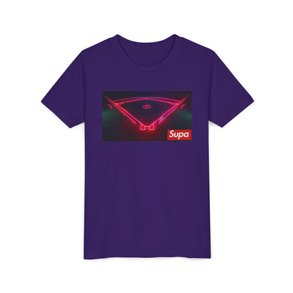 Neon Vibe Youth Tee with Supa Graphic