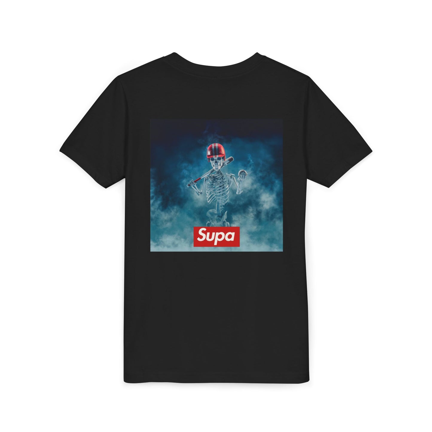 Supa Youth Short Sleeve Tee - Cool Skeleton Design