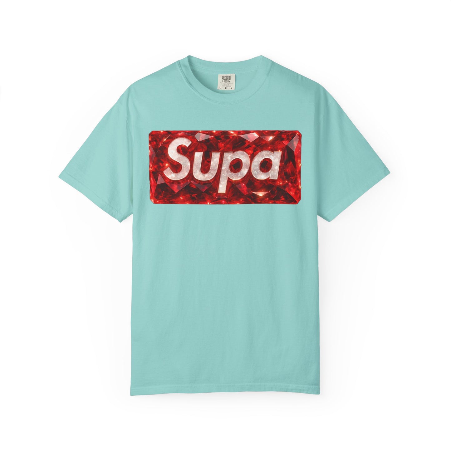Supa Crystal Skull & Roses T-Shirt