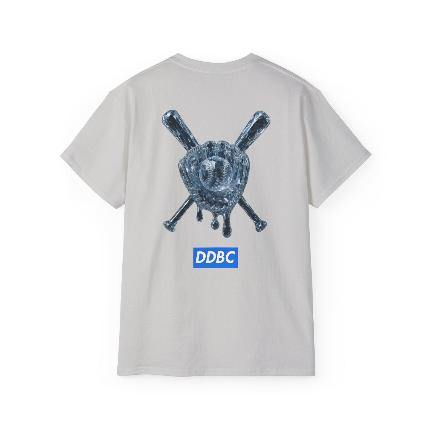 Drip Diamond Baseball Tee — DDBC Graphic Cotton T-Shirt