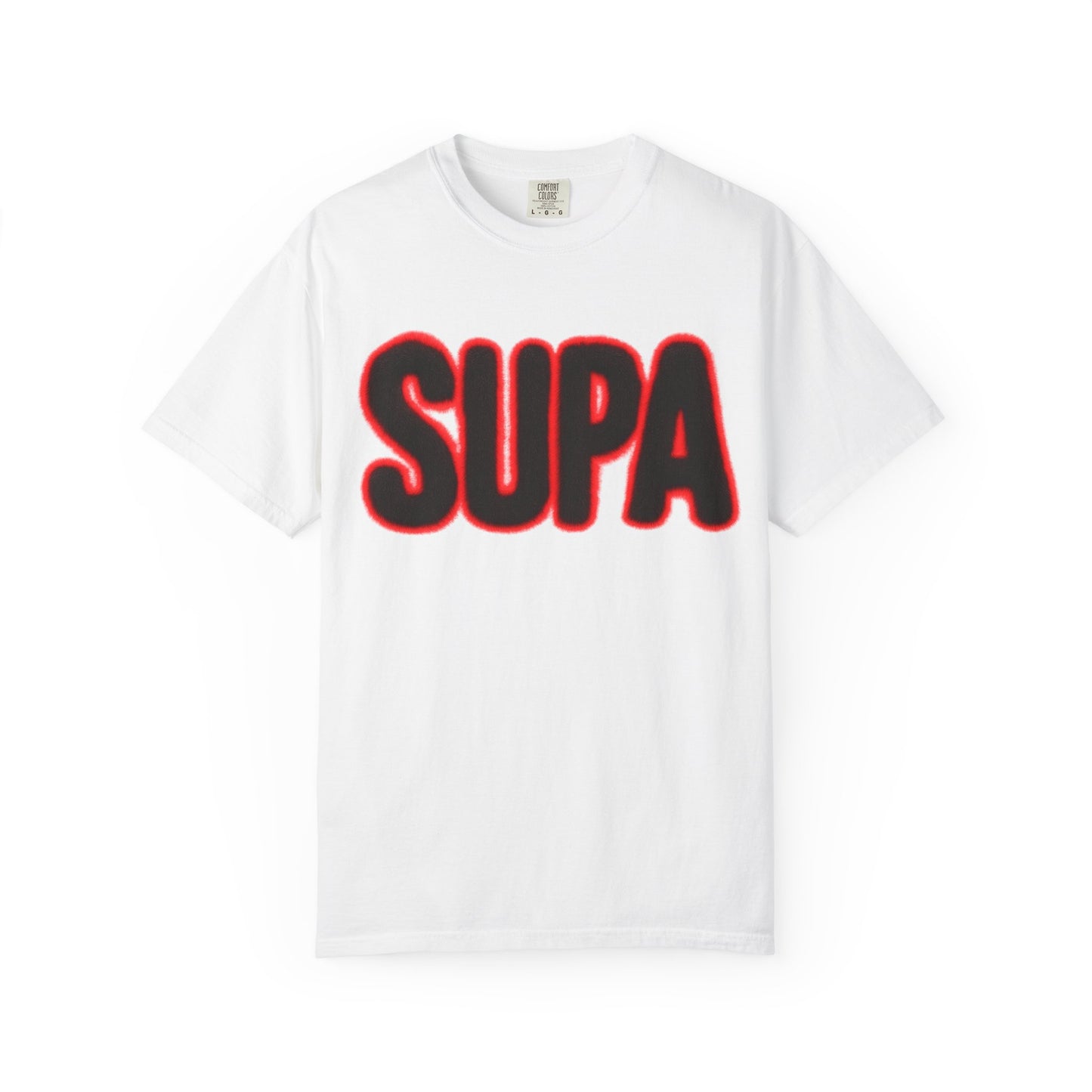 Supa Graphic T-Shirt — Streetwear Nightscape Tee with Bold Logo