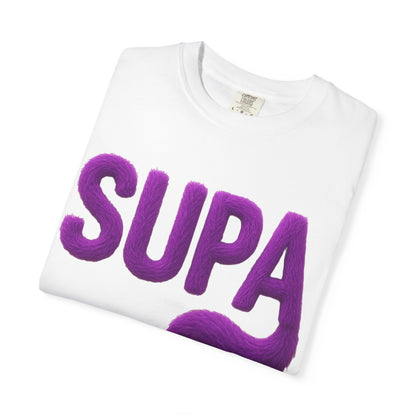 Supa Fox T-Shirt — Graphic Streetwear Tee with Purple Fox Back Print