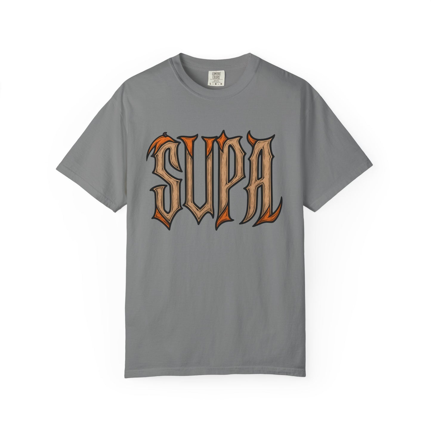 Skull Coffin Tee — Supa Winged Skull Graphic T-Shirt