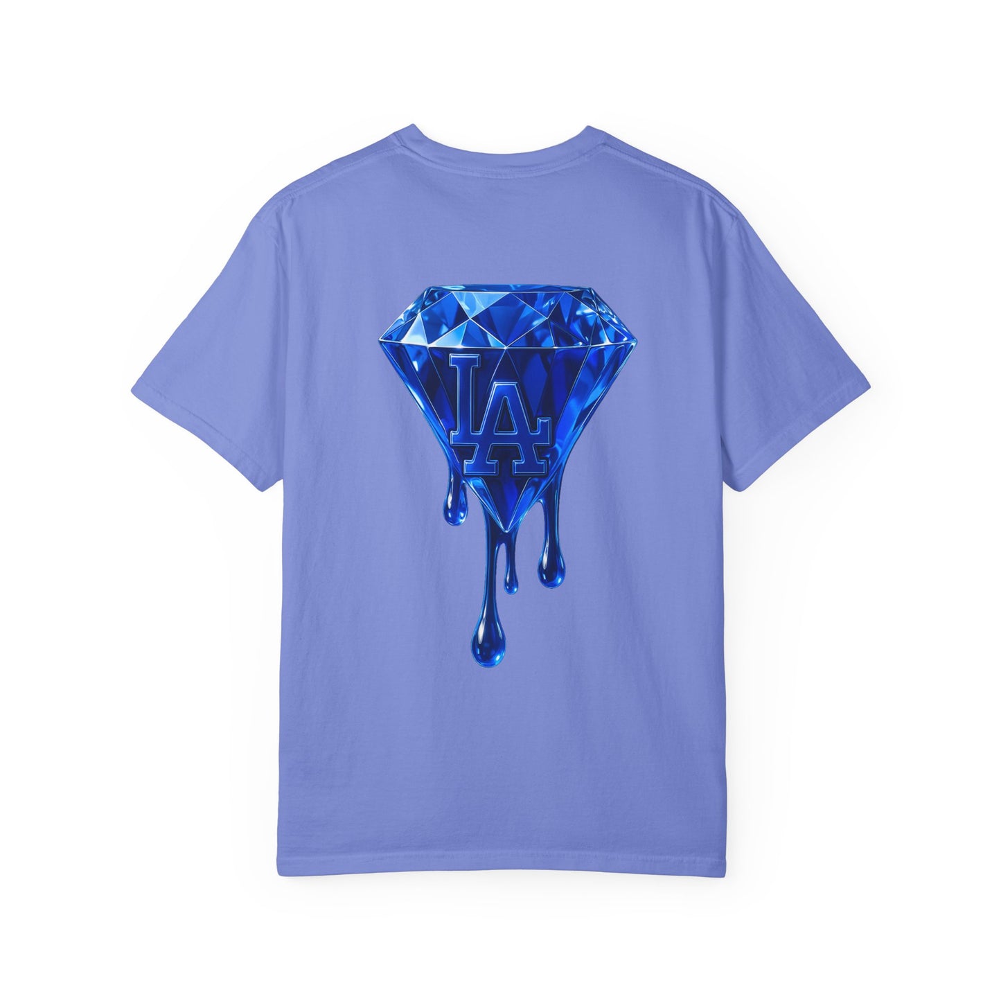 Diamond Drip T-Shirt — Dripping Blue Diamond Graphic Tee