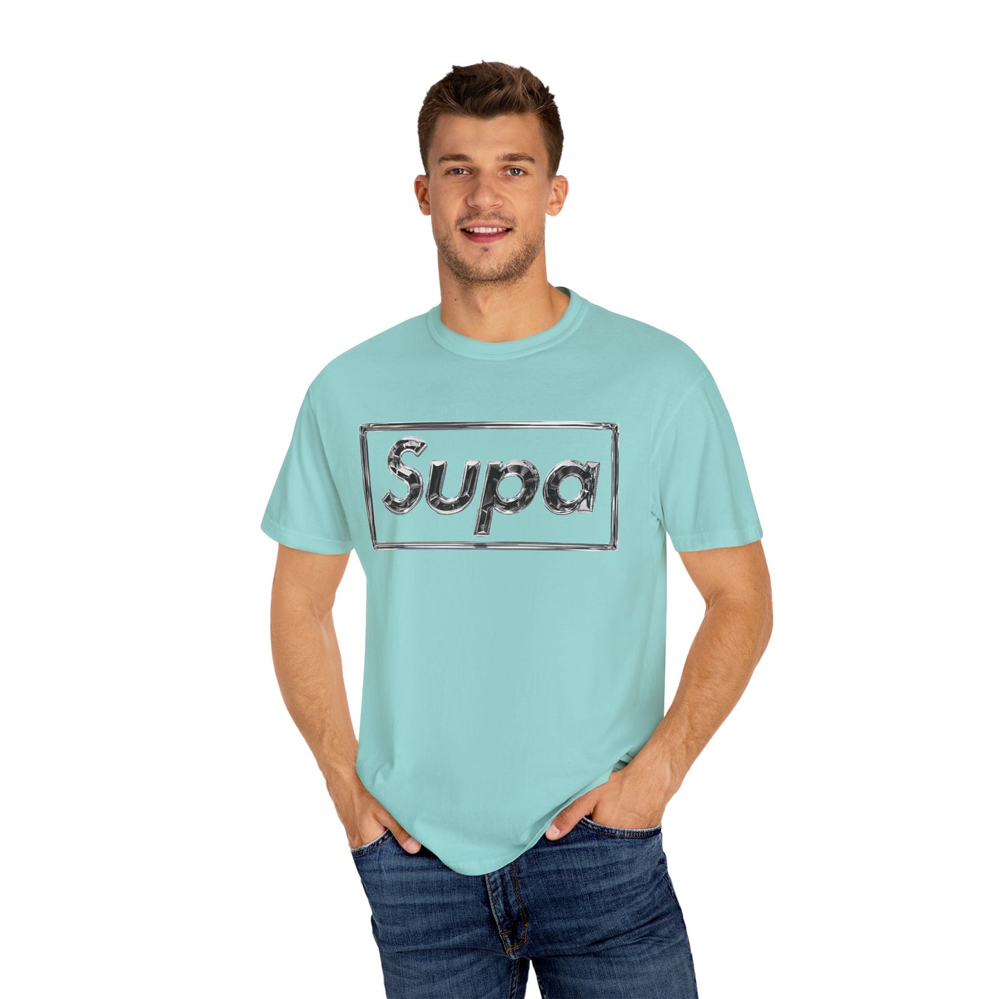 Supa Panda Unisex Garment-Dyed T-Shirt