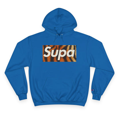 Supa Champion Hoodie - Stylish Tiger Graphic Sweatshirt