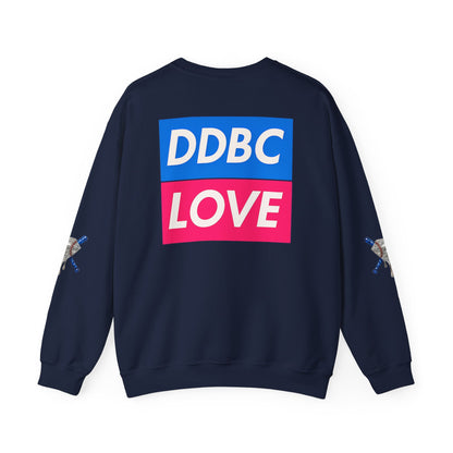 LOVE Diamond Crewneck Sweatshirt — DDBC Logo Graphic Crew