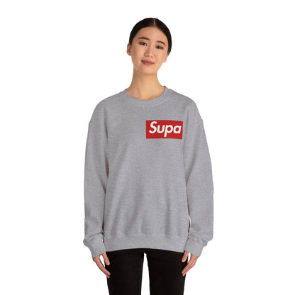 Supa Heavy Blend Crewneck Sweatshirt - Trendy Unisex Fashion