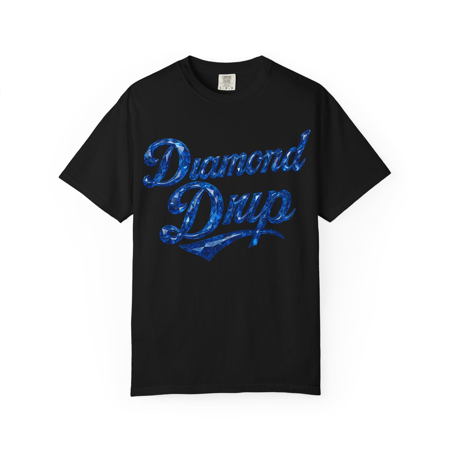 Diamond Drip T-Shirt — Graphic Tee with Melting Diamond & DDBC Logo