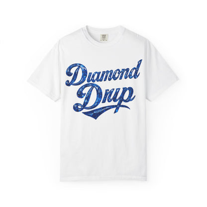 Diamond Drip T-Shirt — Graphic Tee with Melting Diamond & DDBC Logo