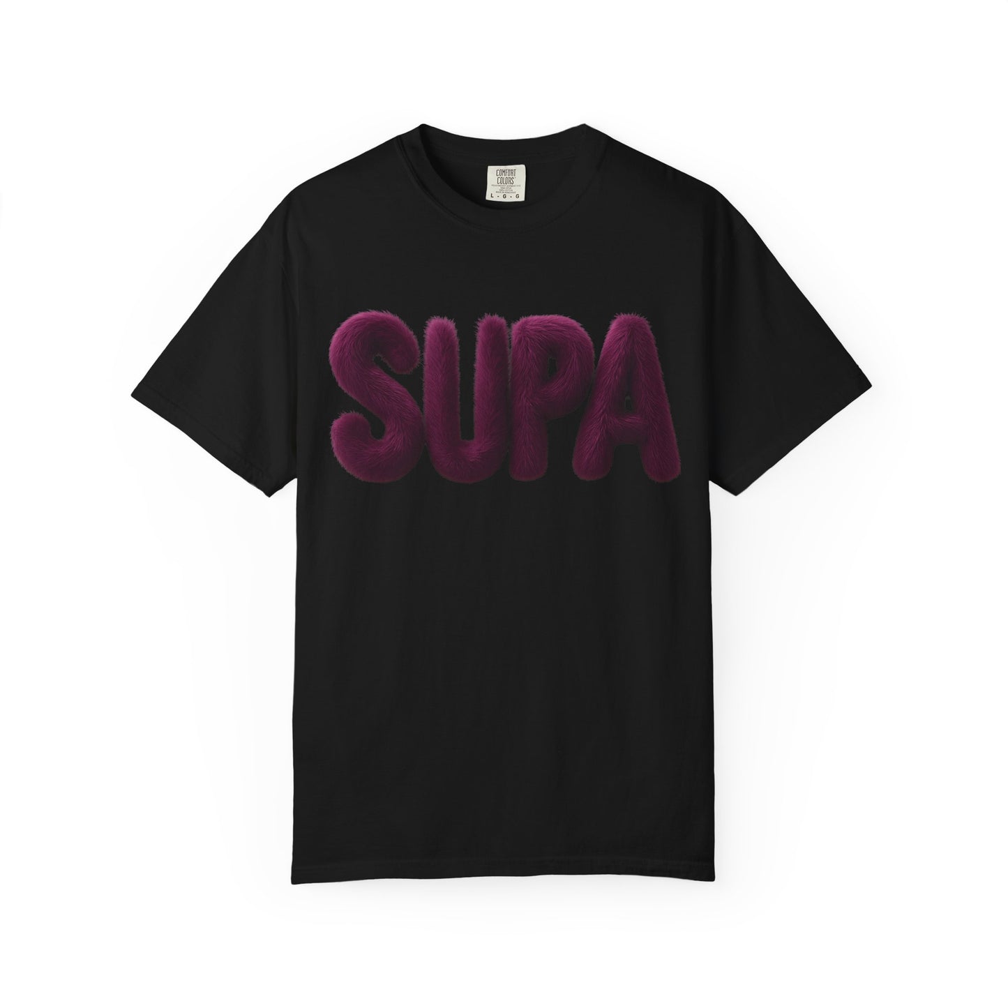 Supa Fox T-Shirt — Graphic Streetwear Tee with Purple Fox Back Print