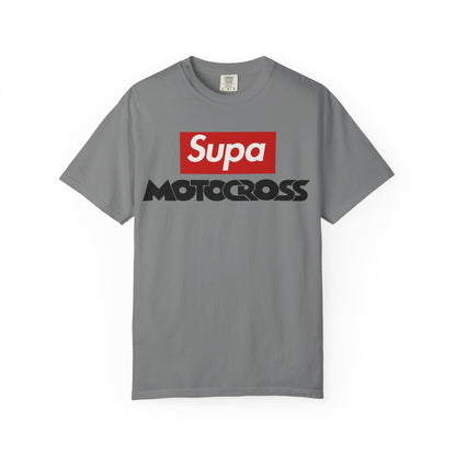 Motocross T-Shirt — "Supa" Logo & Back Graphic (Peace in a Storm)