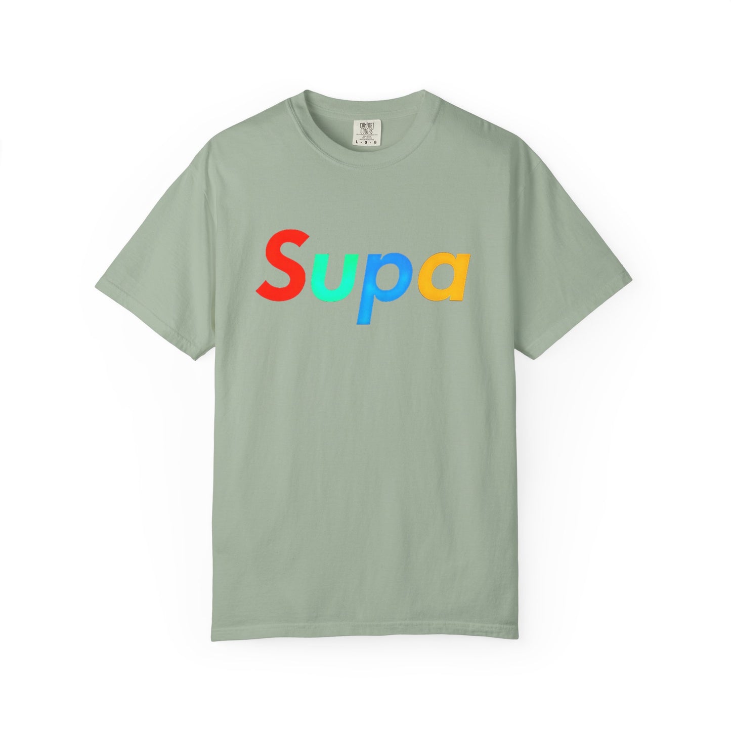 Supa Graphic T-Shirt — 'Stand Out in the Shadows' Colorful Logo Tee