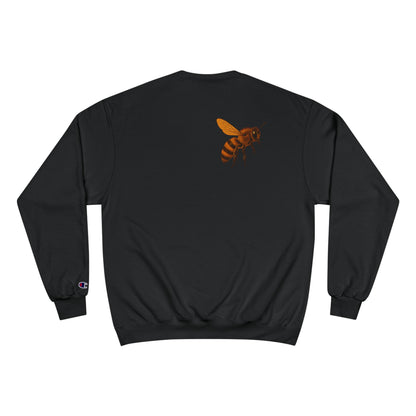 Supa Bee Champion Sweatshirt - Stylish & Cozy White Crewneck