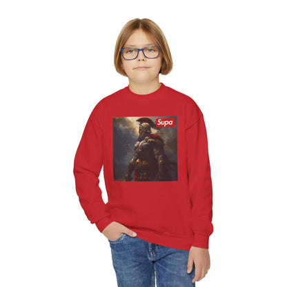 Youth Baseball Crewneck Sweatshirt - Meltin' Mitts Since Day One