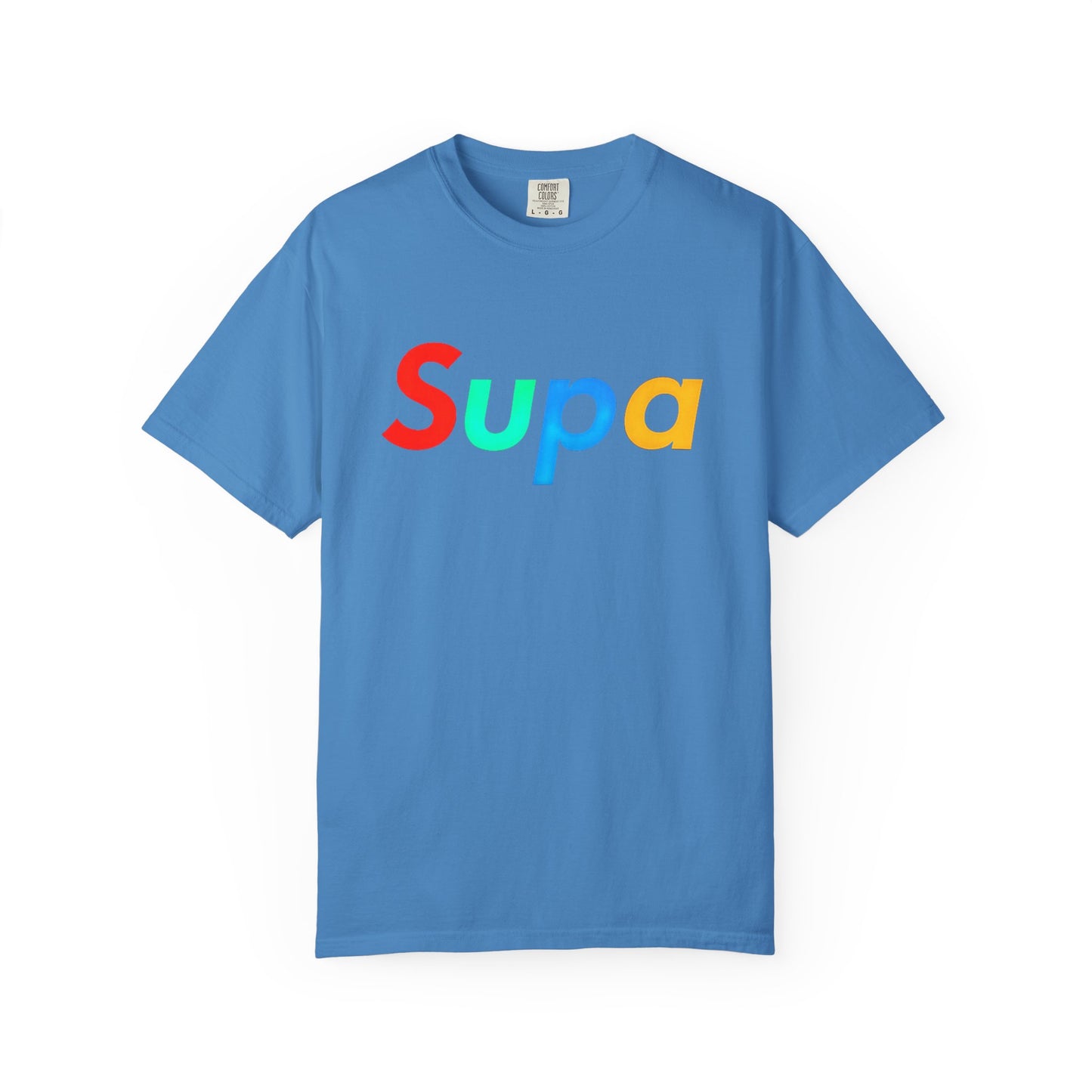 Supa Graphic T-Shirt — 'Stand Out in the Shadows' Colorful Logo Tee