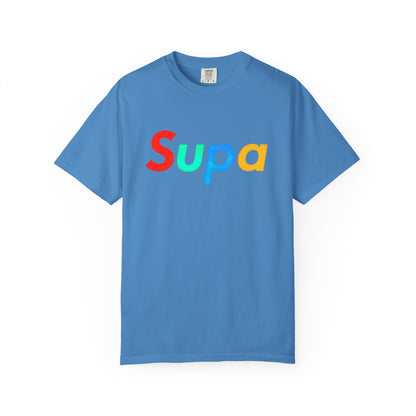 Supa Graphic T-Shirt — 'Stand Out in the Shadows' Colorful Logo Tee