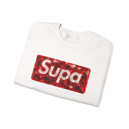 Supa Unisex Crewneck Sweatshirt - Vibrant Graphic Design for Music Lovers