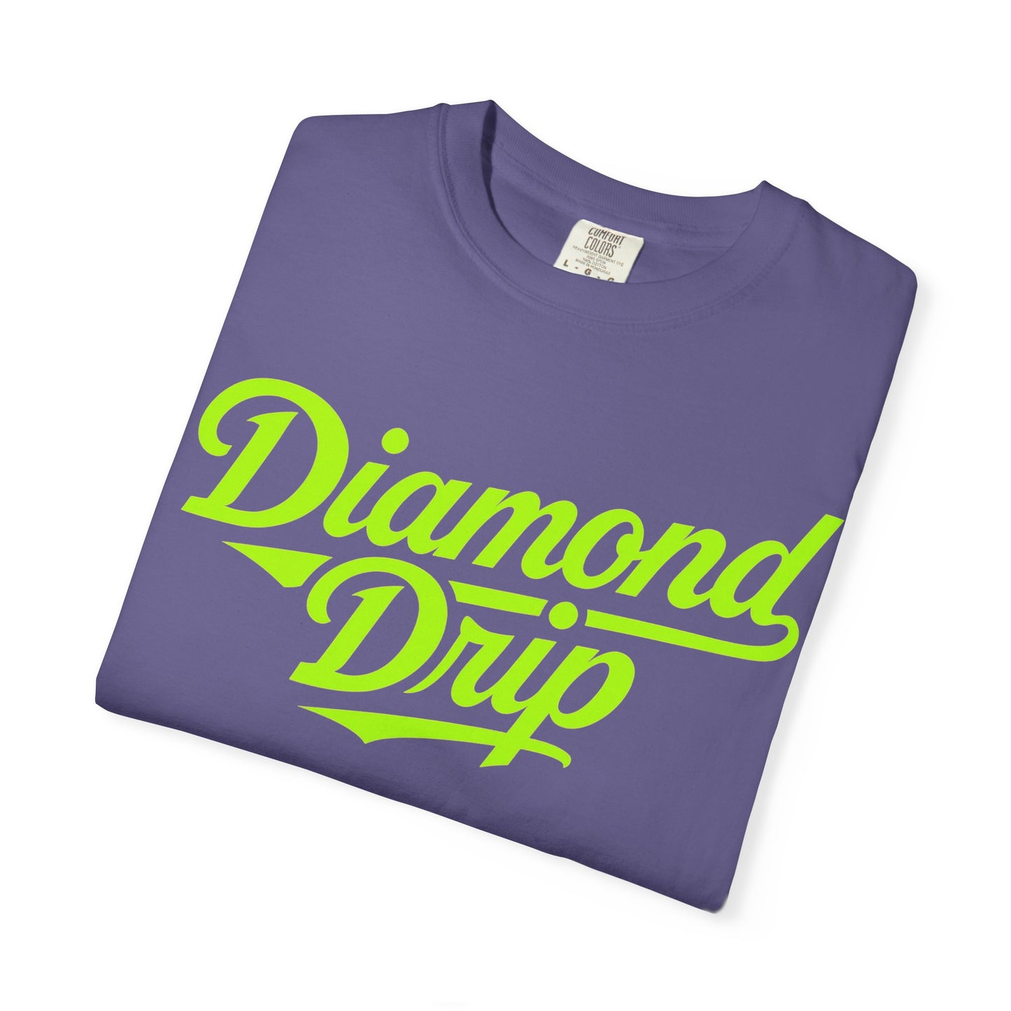 Diamond Drip Unisex Garment-Dyed T-Shirt