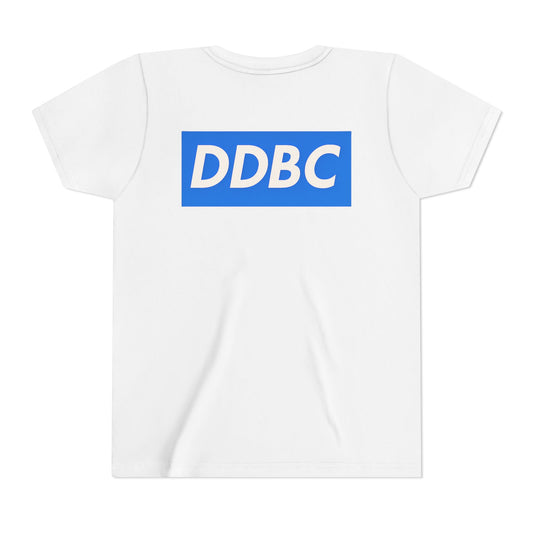 Youth Tee — Colorful Dripping Diamond Graphic with DDBC Back Logo