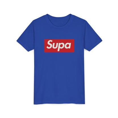 Supa Youth Short Sleeve Tee - Cool Skeleton Design