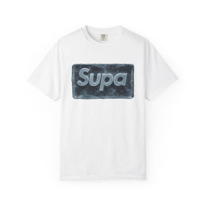 Supa Mountain Graphic T‑Shirt — Scenic Photo Backprint