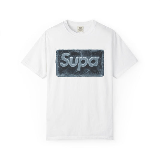 Supa Mountain Graphic T‑Shirt — Scenic Photo Backprint