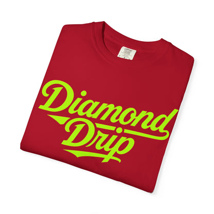 Diamond Drip Unisex Garment-Dyed T-Shirt