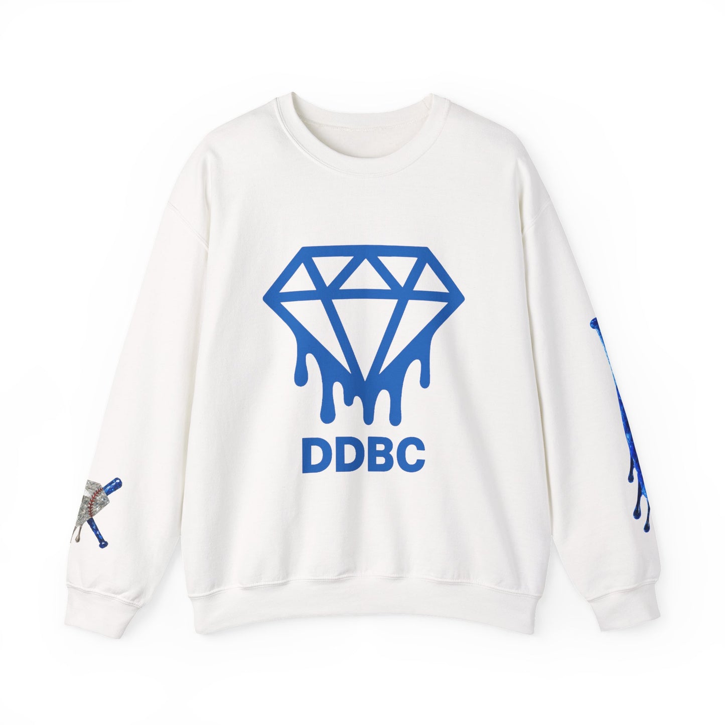 DDCB Drip Diamond Crewneck Sweatshirt — Graphic Logo Streetwear