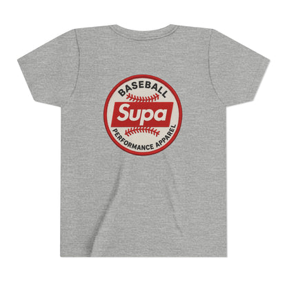 Supa Baseball Youth Tee - Cool Performance Shirt for Young Athletes