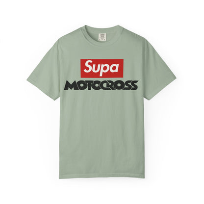 Motocross T-Shirt — "Supa" Logo & Back Graphic (Peace in a Storm)