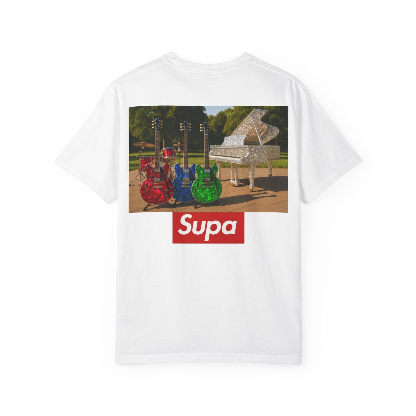 Musical Vibes Unisex T-Shirt - 'Supa' Graphic Design