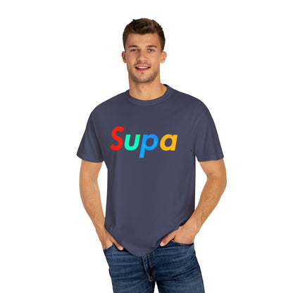 Supa Graphic T-Shirt — 'Stand Out in the Shadows' Colorful Logo Tee