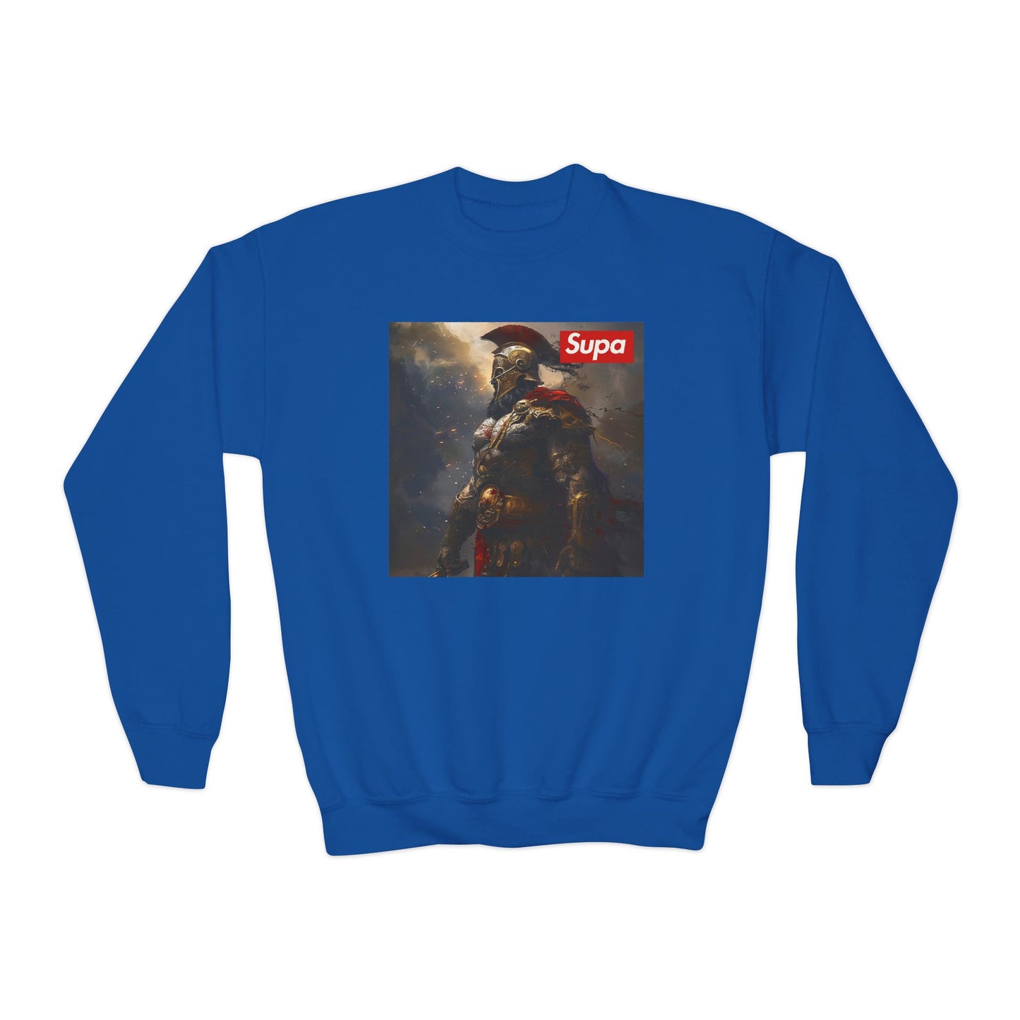 Youth Baseball Crewneck Sweatshirt - Meltin' Mitts Since Day One