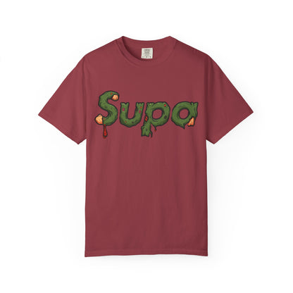 Supa Panda Graphic T-Shirt — Streetwear Tee with 'Supa' Drippy Logo
