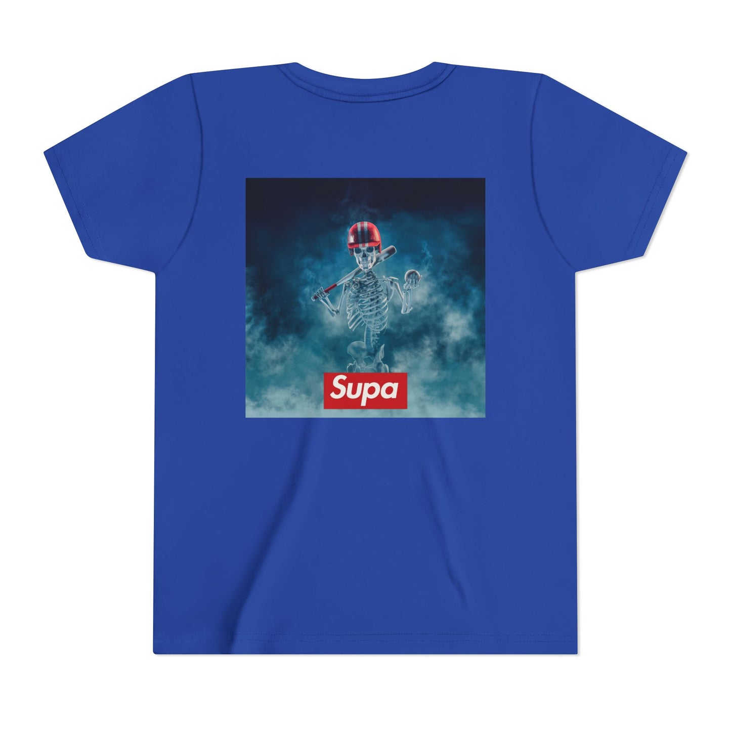 Supa Youth Short Sleeve Tee - Cool Skeleton Design