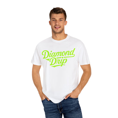 Diamond Drip Unisex Garment-Dyed T-Shirt