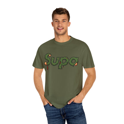 Supa Panda Graphic T-Shirt — Streetwear Tee with 'Supa' Drippy Logo
