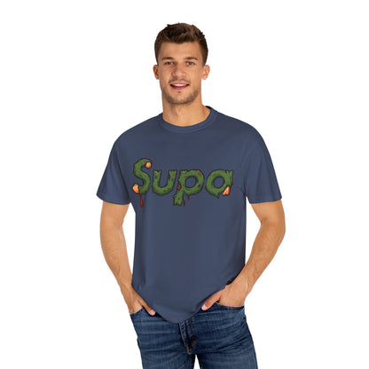 Supa Panda Graphic T-Shirt — Streetwear Tee with 'Supa' Drippy Logo